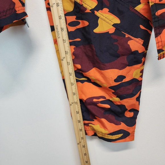 Balera Orange and Black Camouflage Pants - Picture 12 of 14